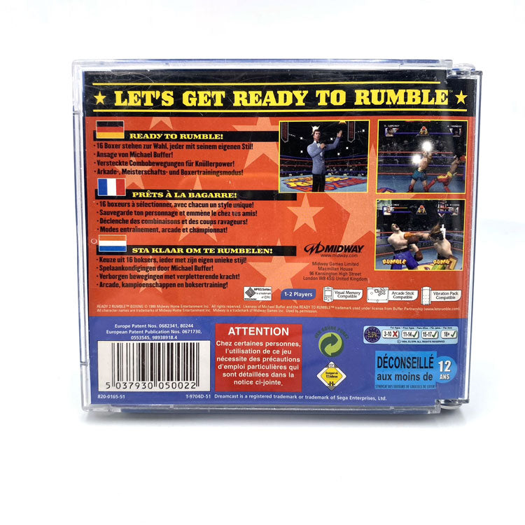 Ready 2 Rumble Boxing Sega Dreamcast