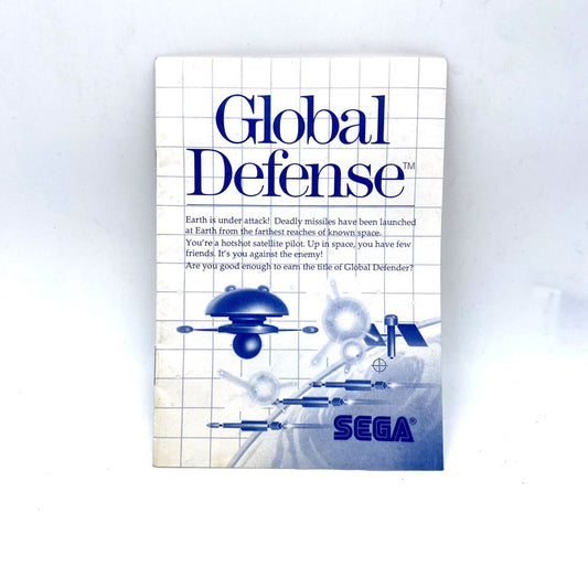 Notice Global Defense Sega Master System