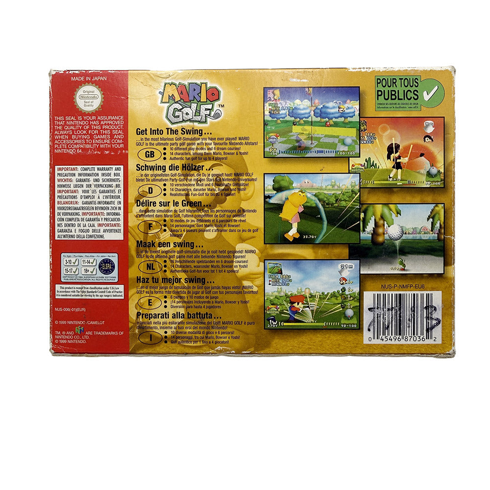 Mario Golf Nintendo 64