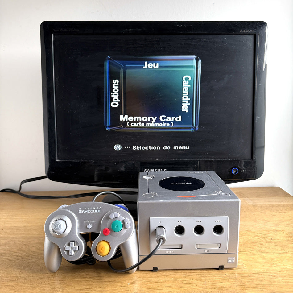 Nintendo Gamecube Silver console (DOL-101) – Retromania