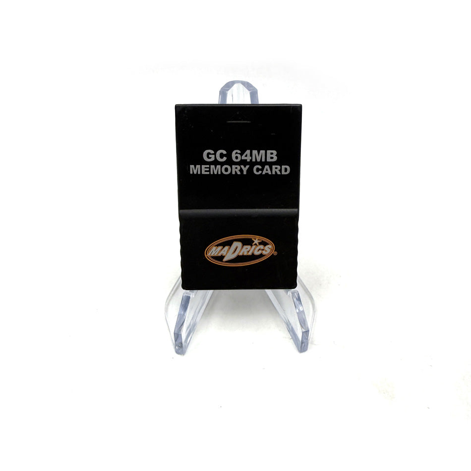 Carte mémoire Madrics Gamecube 64MB (1019 Blocs)