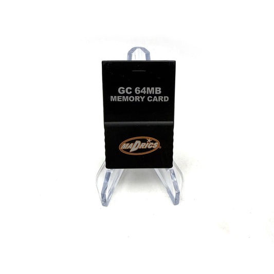 Carte mémoire Madrics Gamecube 64MB (1019 Blocs)