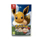 Pokemon Let's Go Evoli Nintendo Switch