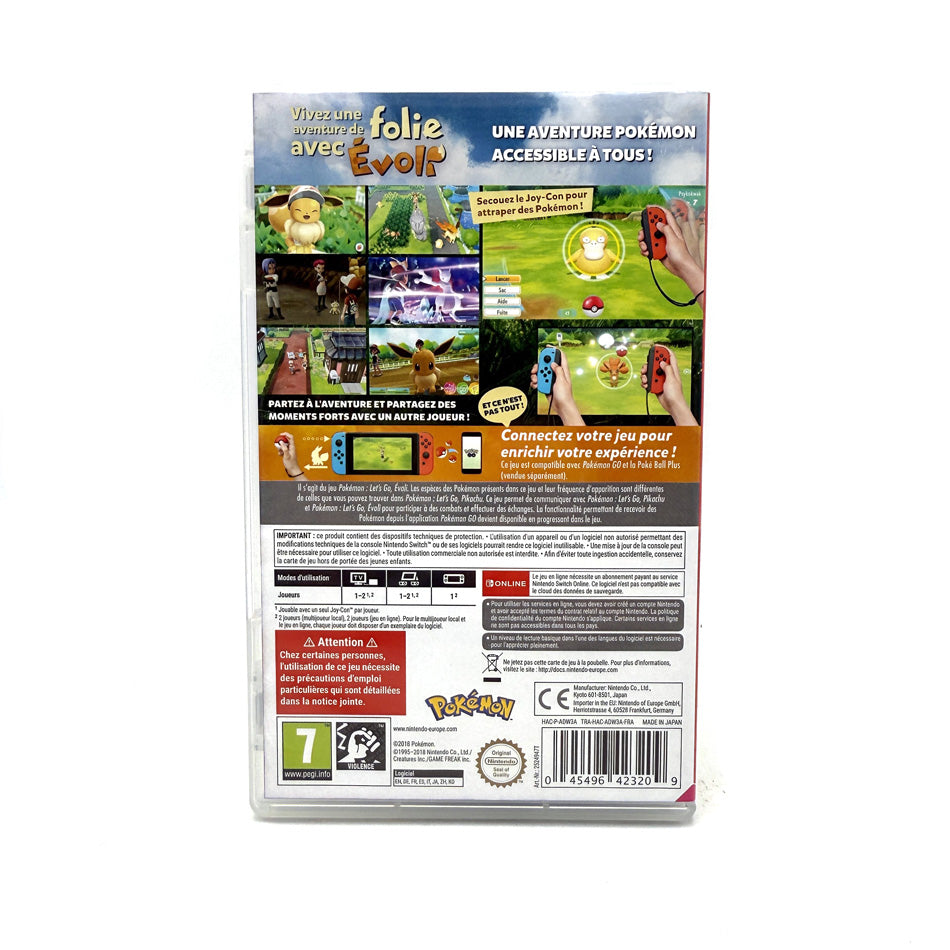 Pokemon Let's Go Evoli Nintendo Switch