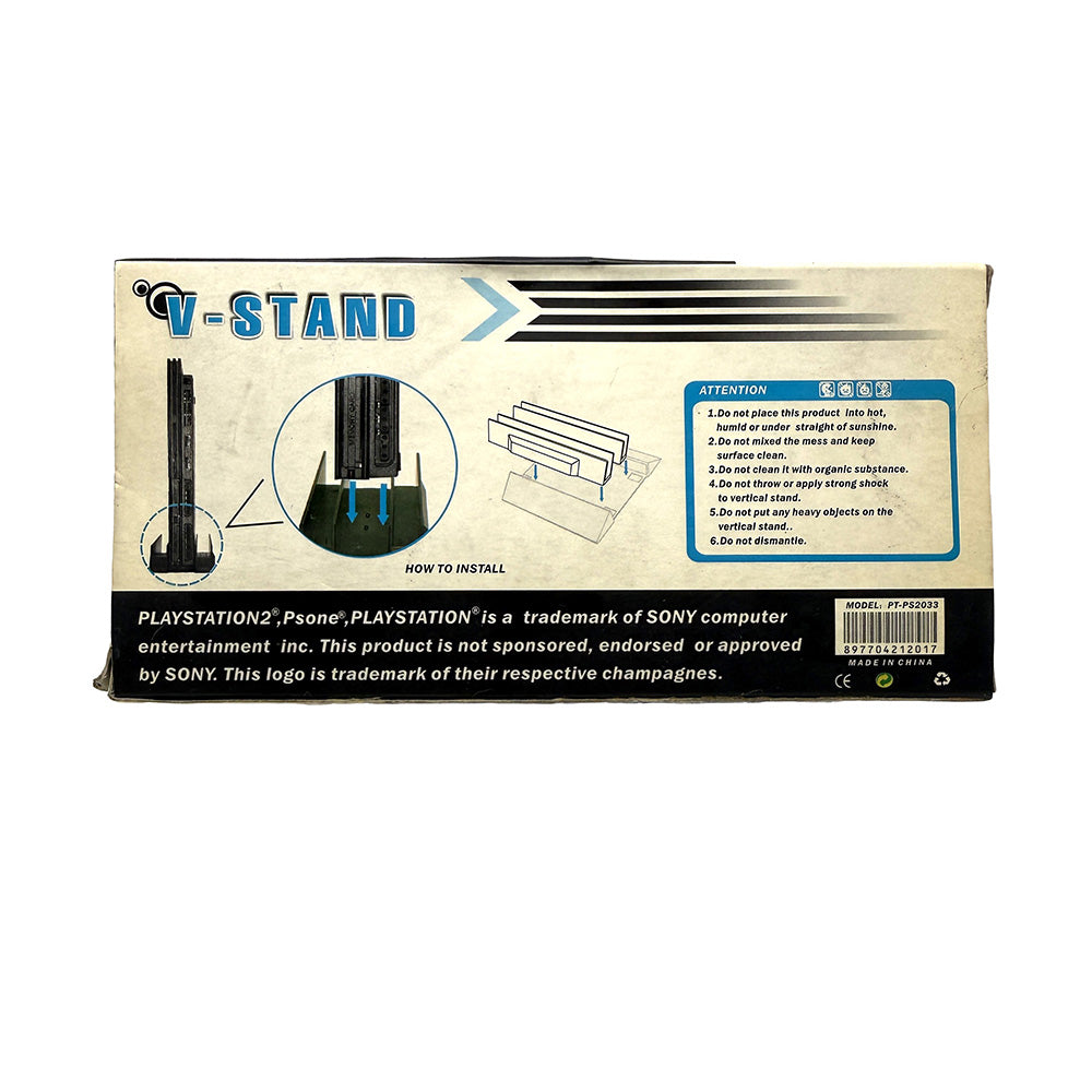 Support Vertical « V-Stand » Compatible PlayStation 2 Slim
