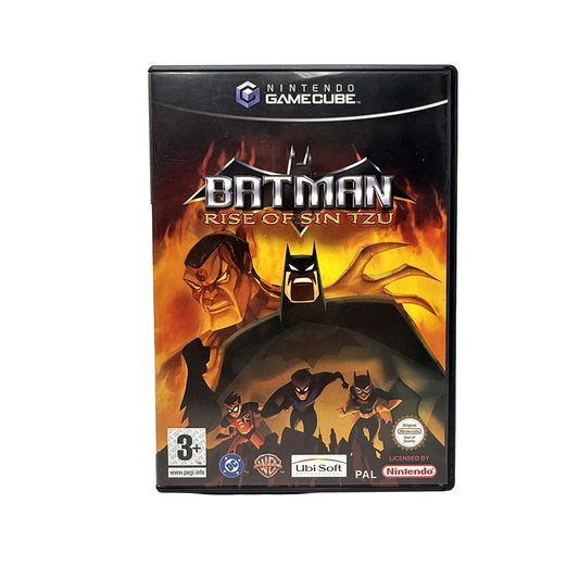 Batman Rise of Sin Tzu Nintendo Gamecube