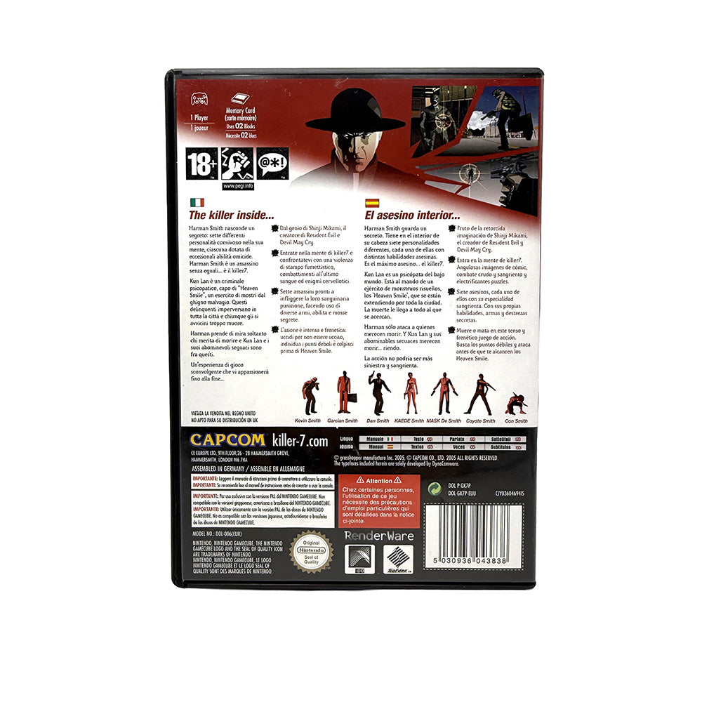 Killer 7 Nintendo Gamecube&nbsp;