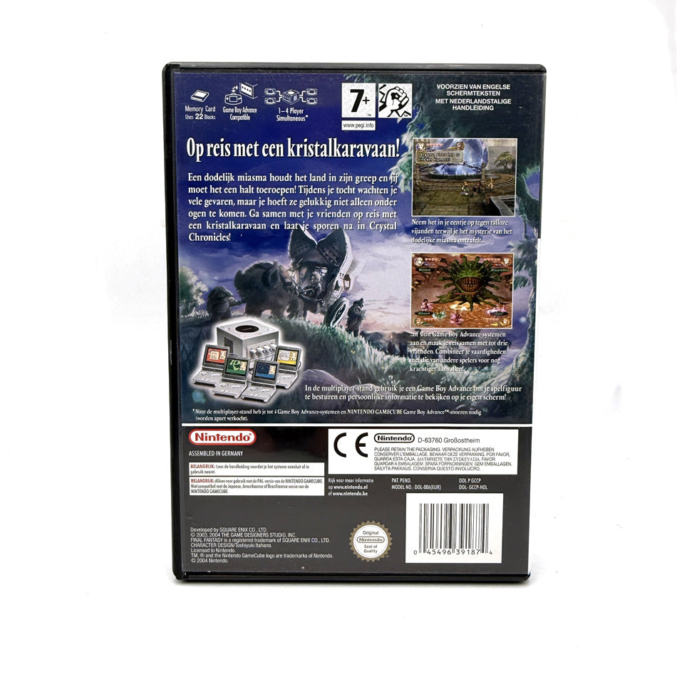 Final Fantasy Crystal Chronicles Nintendo Gamecube Big Box