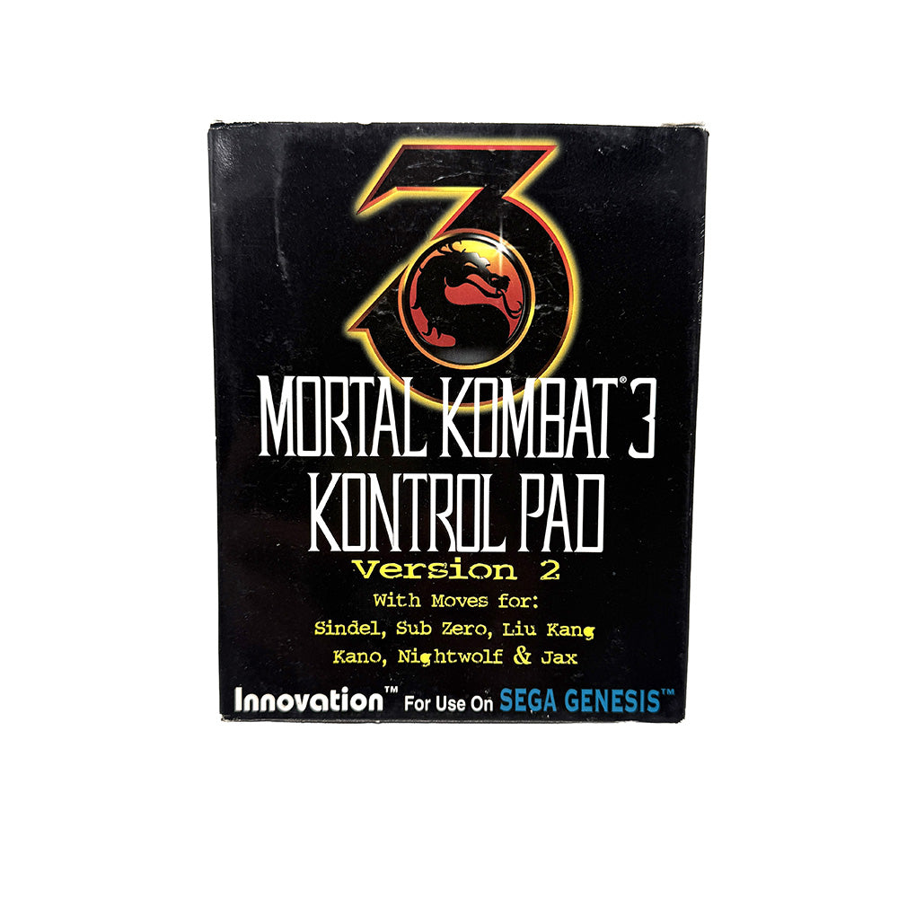 Mortal Kombat 3 Kontrol Pad (Version 2) Innovation Sega Genesis