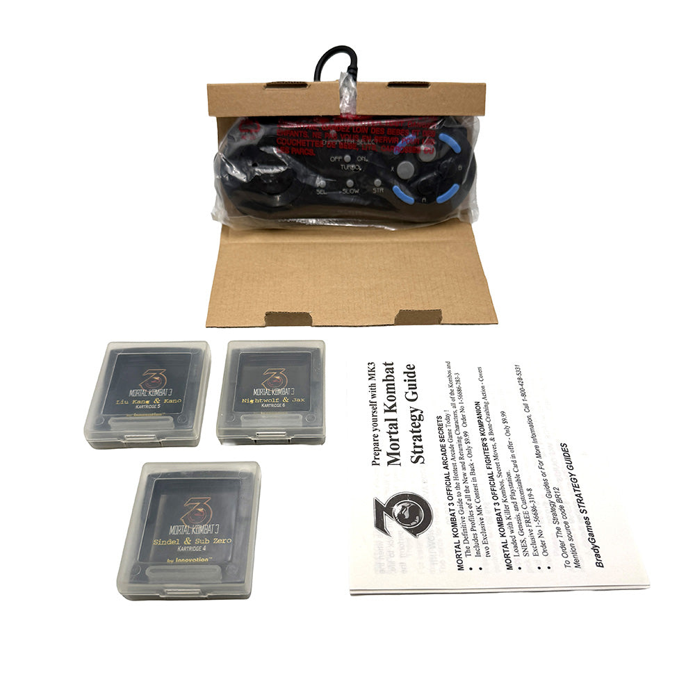 Mortal Kombat 3 Kontrol Pad (Version 2) Innovation Sega Genesis