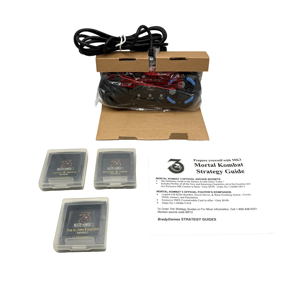 Mortal Kombat 3 Kontrol Pad (Version 1) Innovation Sega Genesis