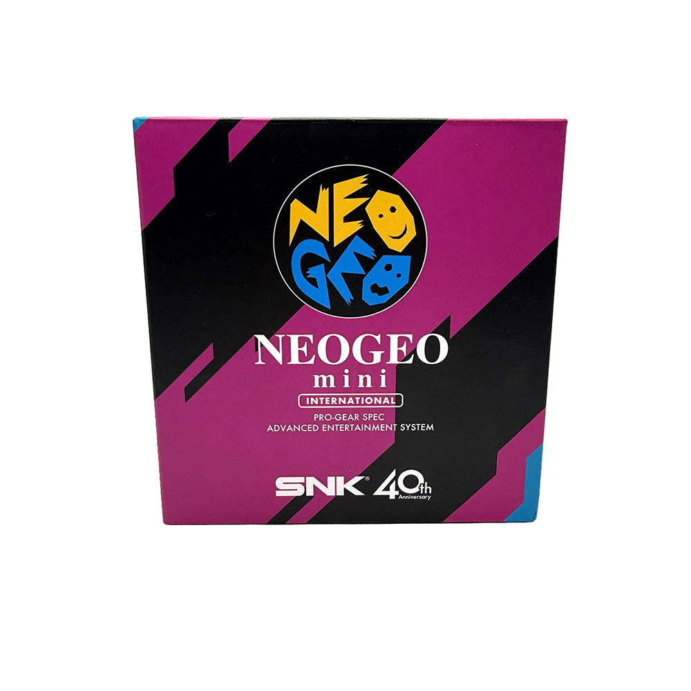 Console NEO-GEO Mini International Edition 40th Anniversary (40 jeux inclus)
