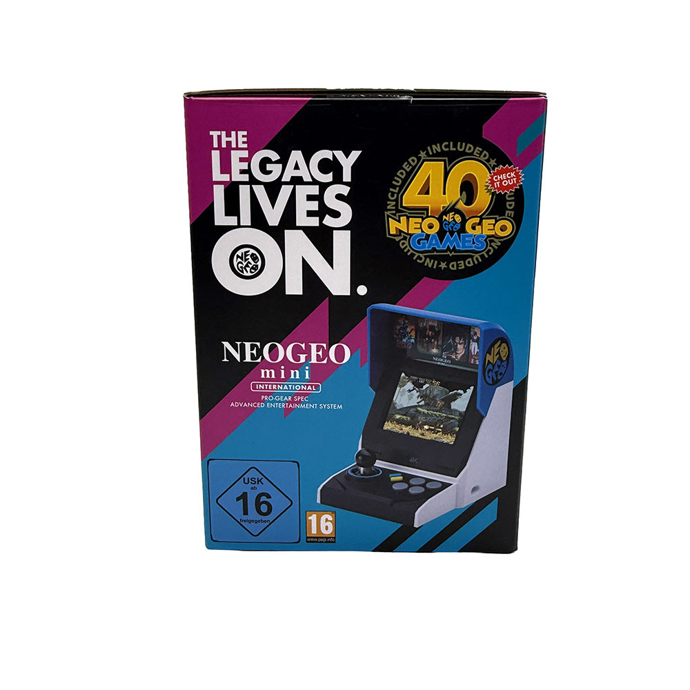 Console NEO-GEO Mini International Edition 40th Anniversary (40 jeux inclus)