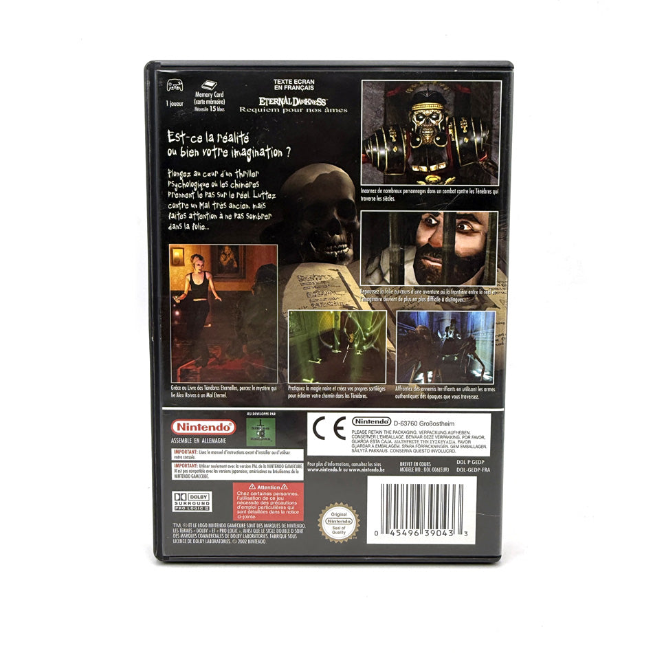 Eternal Darkness Sanity's Requiem Nintendo Gamecube