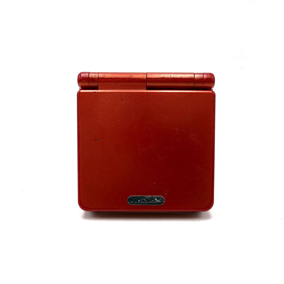 Console Nintendo Game Boy Advance SP Red (AGS-001) + 2 Jeux