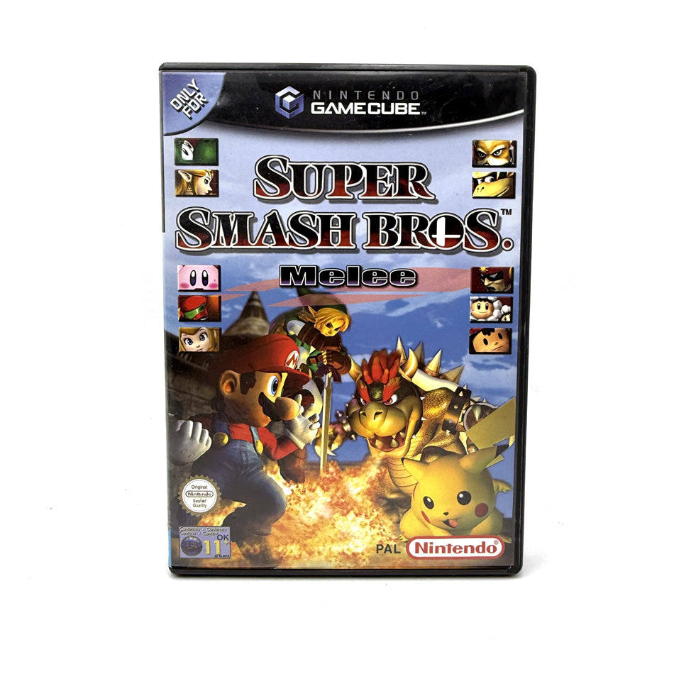 Boite et notices Super Smash Bros Melee Nintendo Gamecube