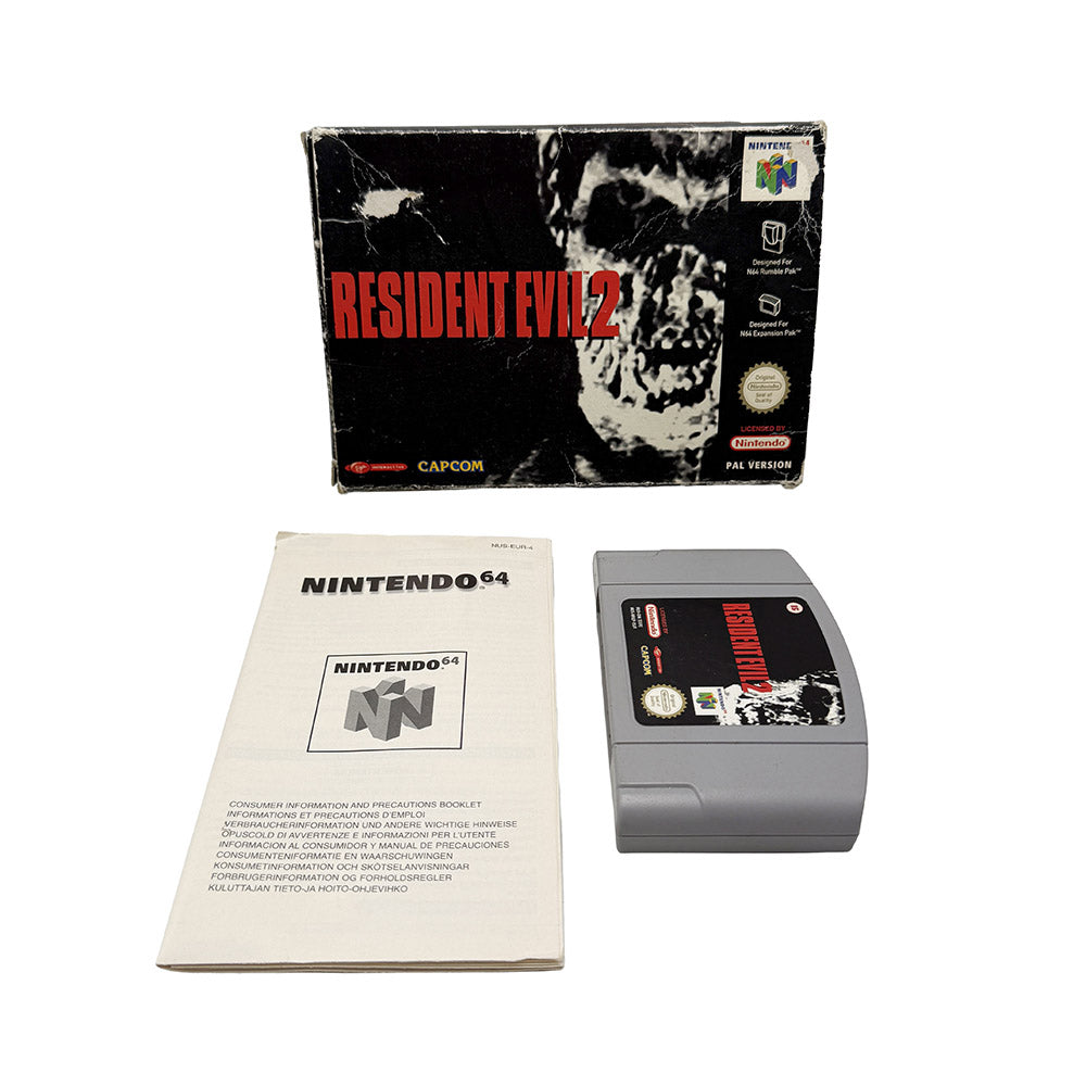 Resident Evil 2 Nintendo 64 (RARE)