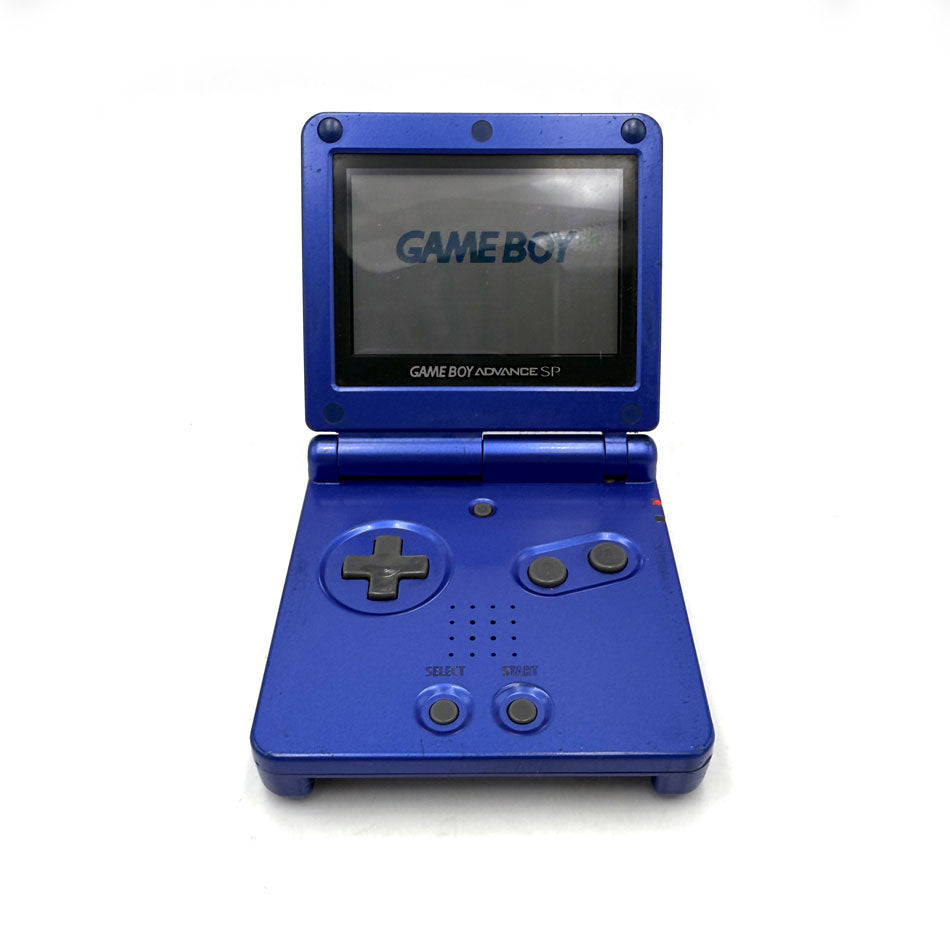 Console Nintendo Game Boy Advance SP Blue (AGS-001) + 2 Jeux