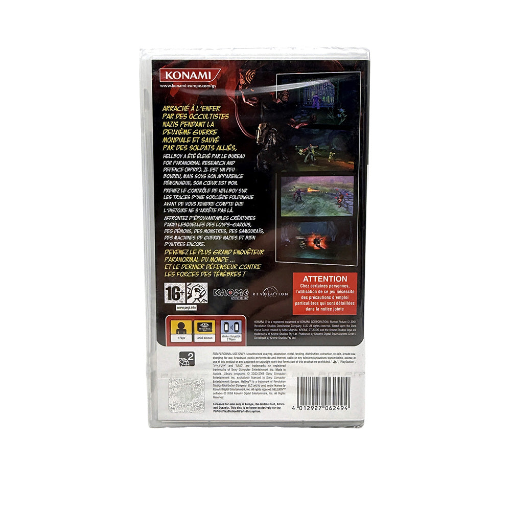 Hellboy The Science of Evil Playstation PSP (Neuf sous blister)