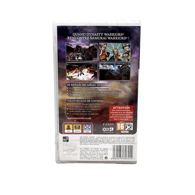 Warriors Orochi 2 Playstation PSP (Neuf sous blister) 