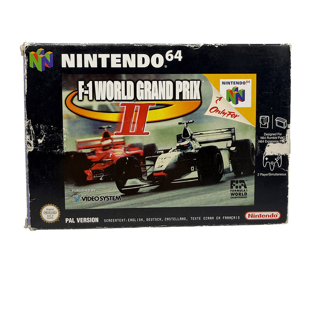 F-1 World Grand Prix II Nintendo 64