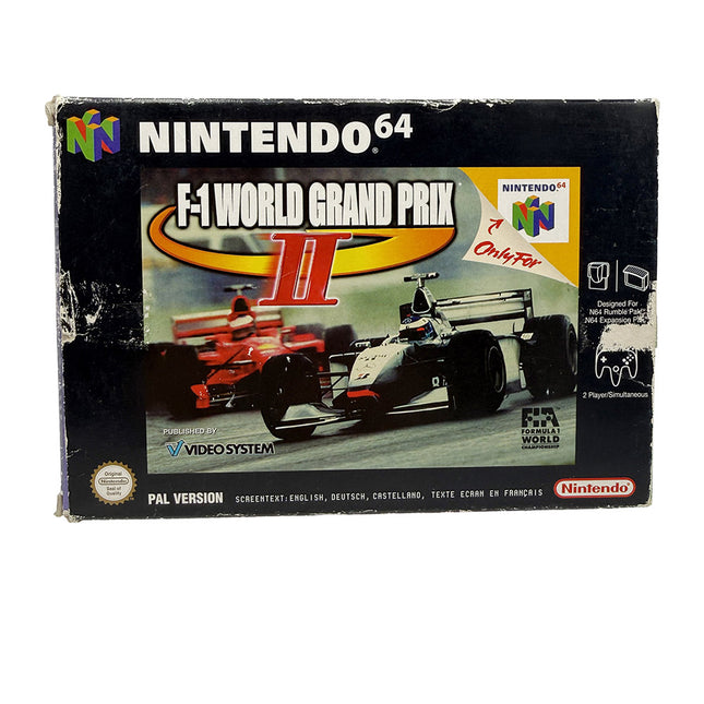 F-1 World Grand Prix II Nintendo 64