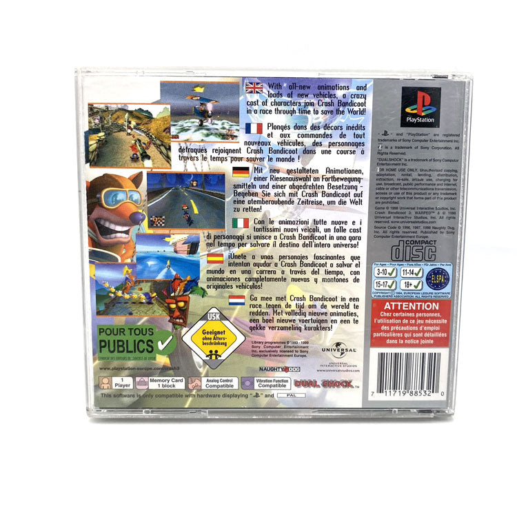 Crash Bandicoot 3 Warped Playstation 1