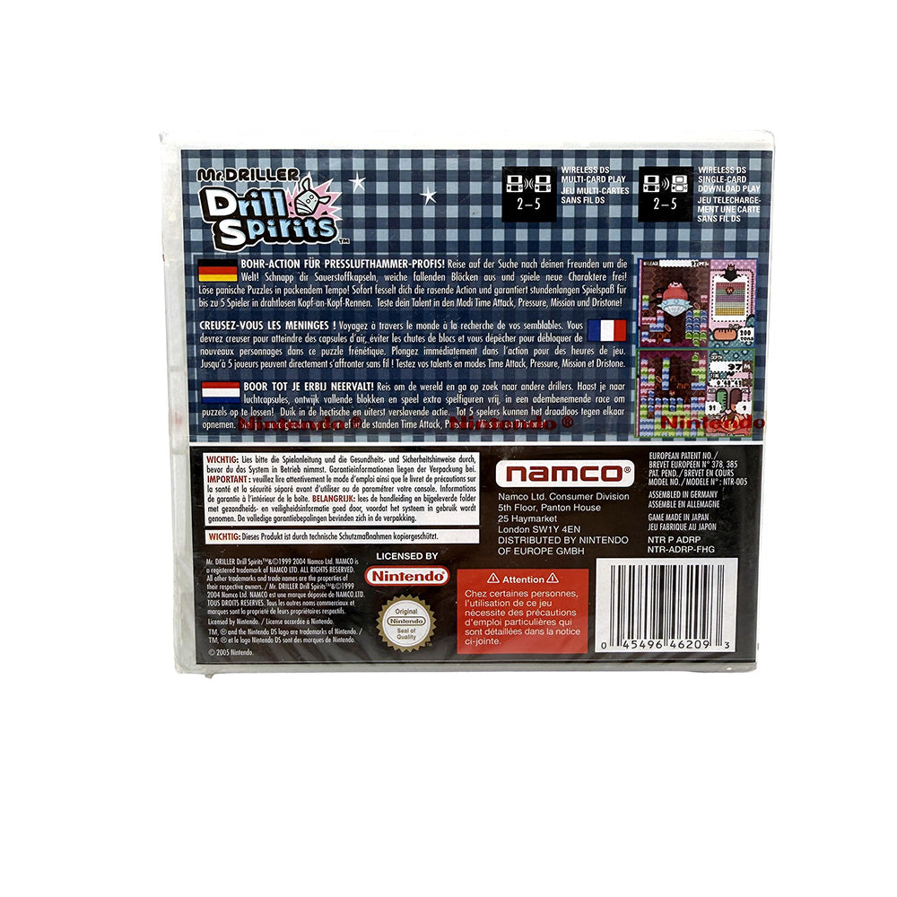 Mr. Driller Drill Spirits Nintendo DS (Neuf sous blister)