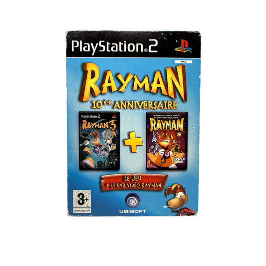 Coffret Rayman 10e Anniversaire Playstation 2 (RARE)