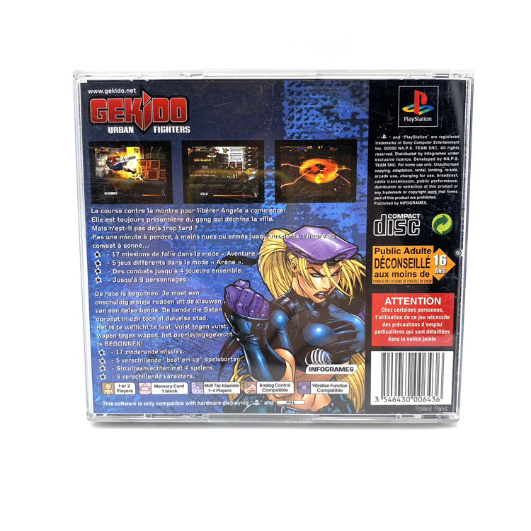 Gekido Urban Fighters Playstation 1 