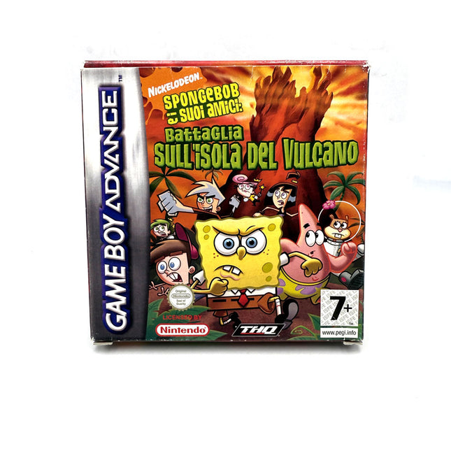 Spongebob Ei Suoi Amici Battaglia Sull'isola Del Vulcano Nintendo Game Boy Advance