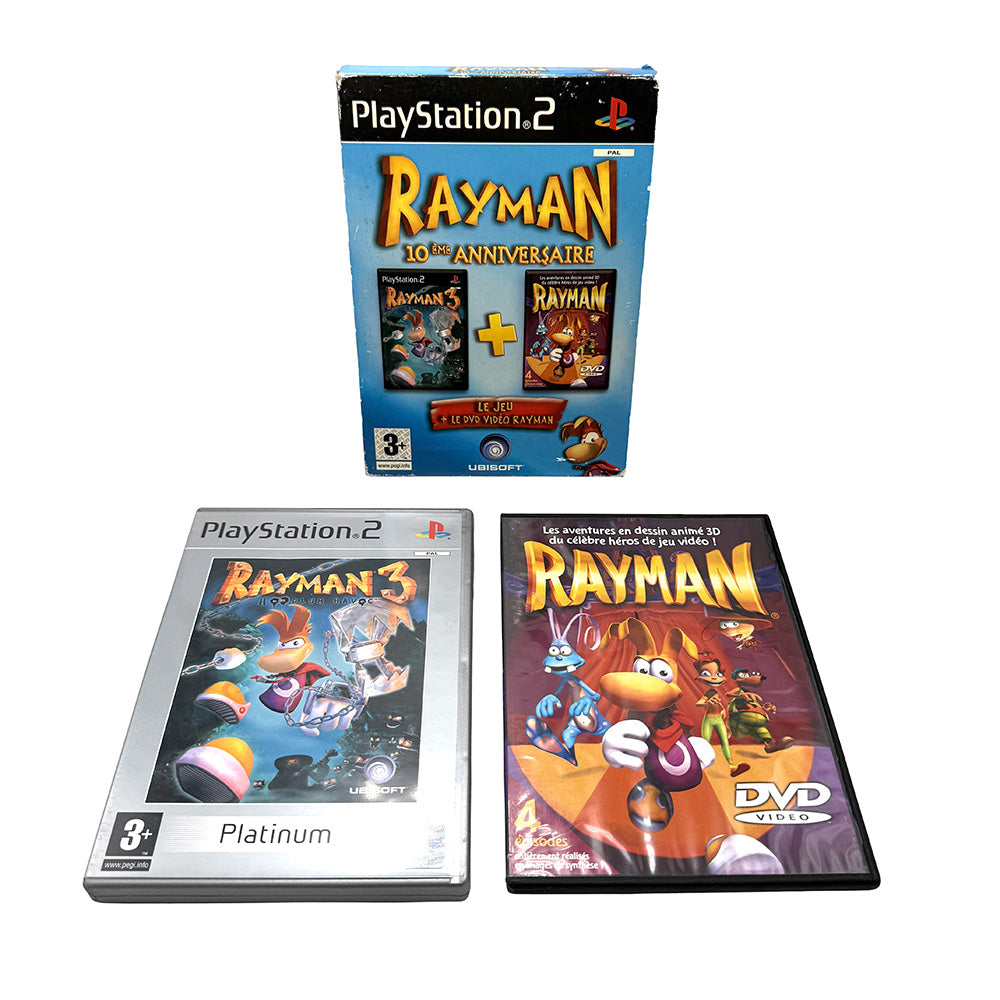 Coffret Rayman 10eme Anniversaire Playstation 2 (RARE)