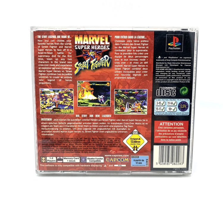 Marvel Super Heroes VS Street Fighter Playstation 1