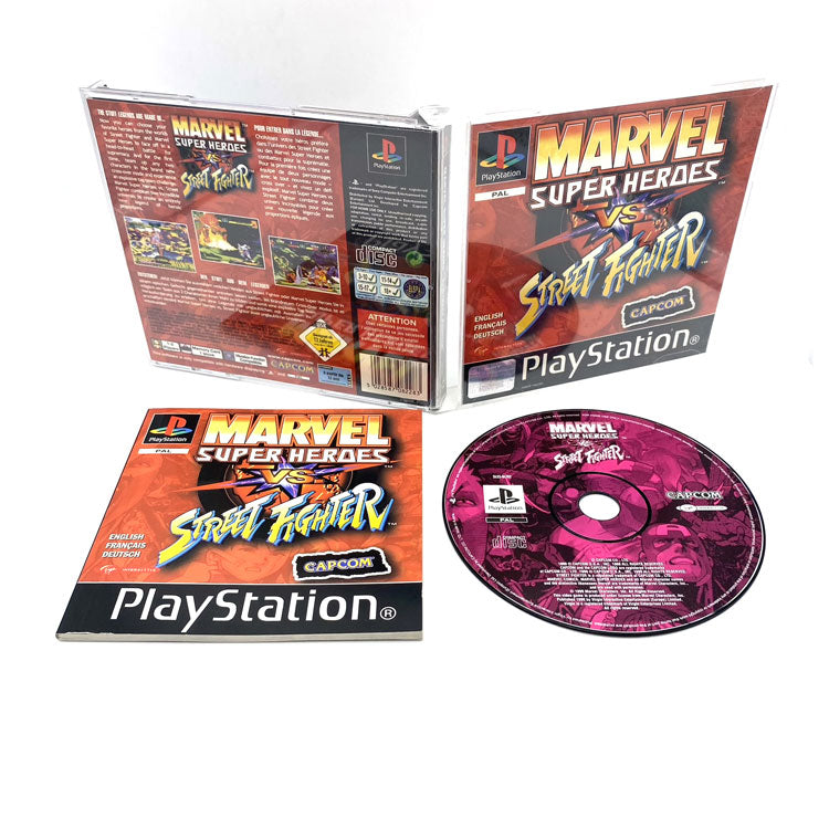 Marvel Super Heroes VS Street Fighter Playstation 1