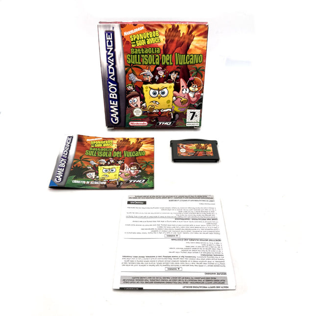 Spongebob Ei Suoi Amici Battaglia Sull'isola Del Vulcano Nintendo Game Boy Advance
