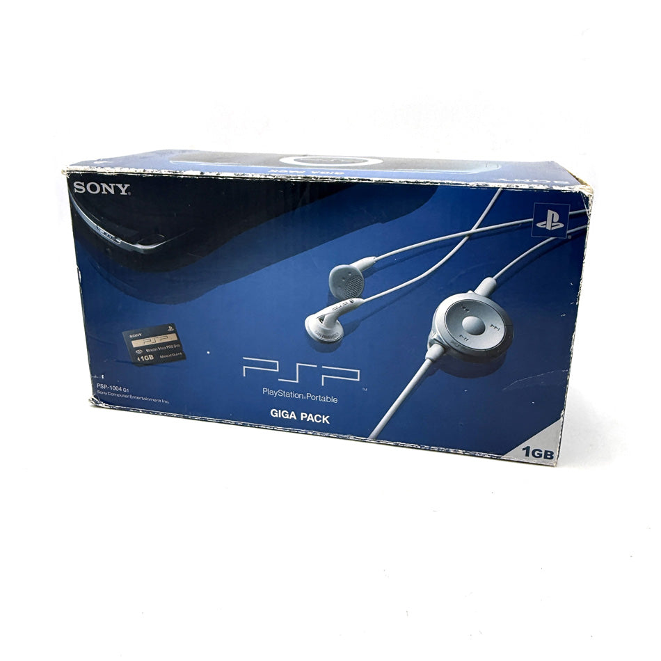 Playstation PSP 1004 Black Console (Giga Pack) – Retromania