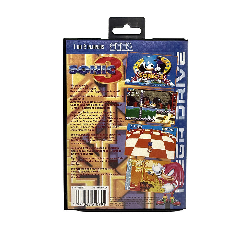 Sonic 3 Sega Megadrive