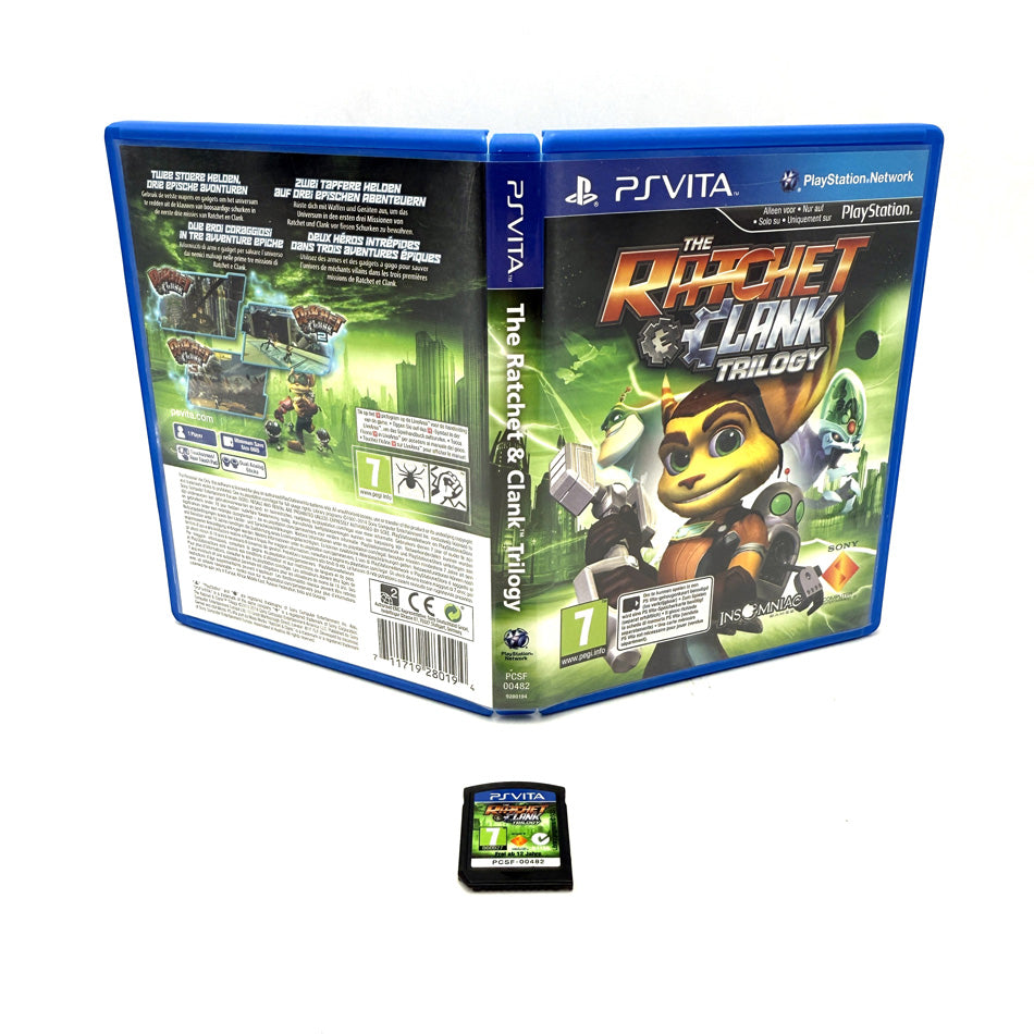 The Ratchet & Clank Trilogy Playstation Vita – Retromania