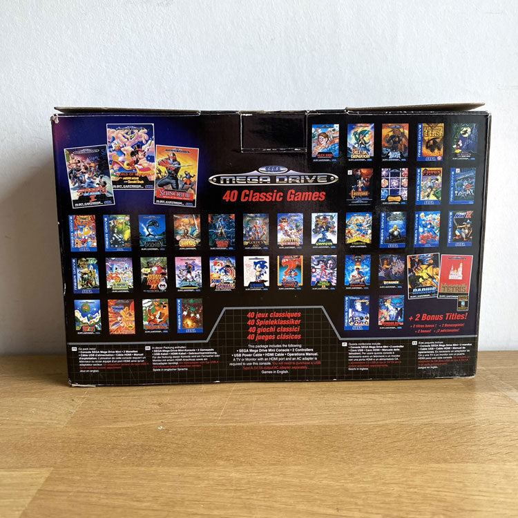 Console Sega Megadrive Mini (Project Lunar Softmod // 120 jeux)