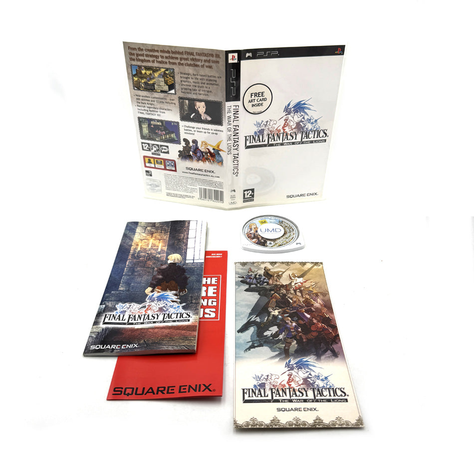 Final Fantasy Tactics The War Of The Lions Playstation PSP