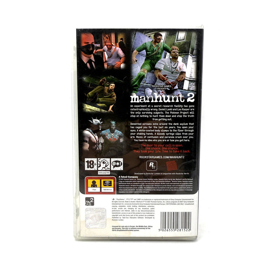 Manhunt 2 Playstation PSP – Retromania