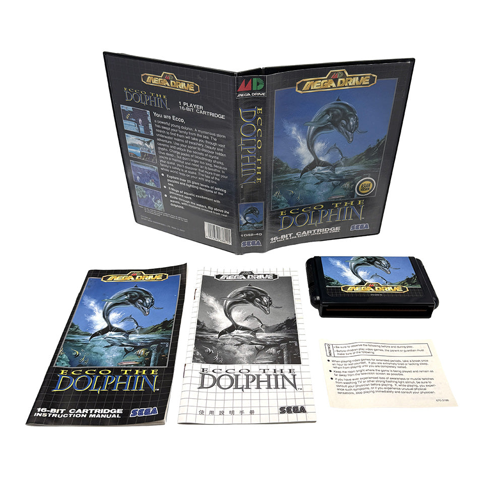 Ecco The Dolphin Sega Megadrive (PAL Asia)