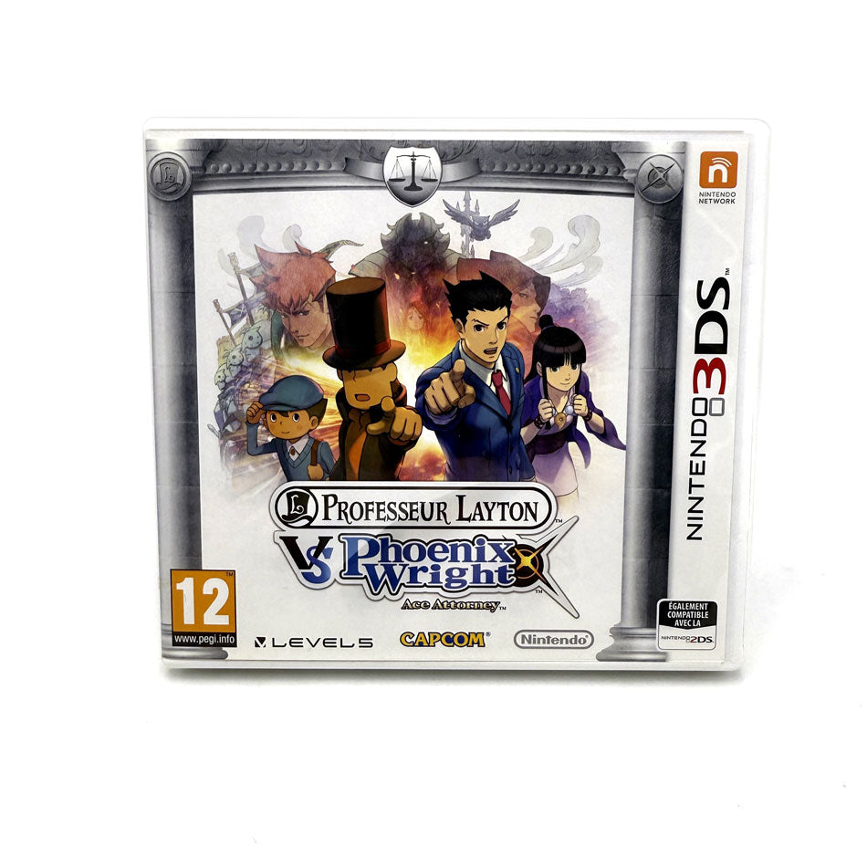 Professeur Layton VS Phoenix Wright Ace Attorney Nintendo 3DS