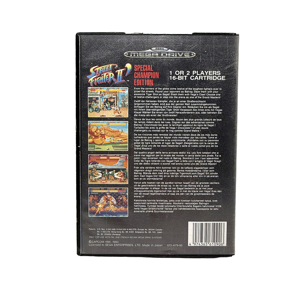 Street Fighter II Special Champion Edition Sega Megadrive