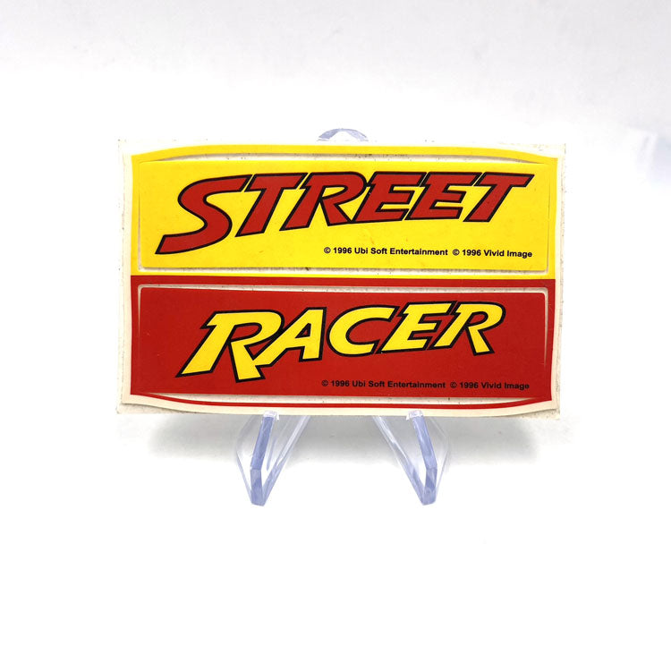 Sticker Promo Street Racer Ubisoft (1996)