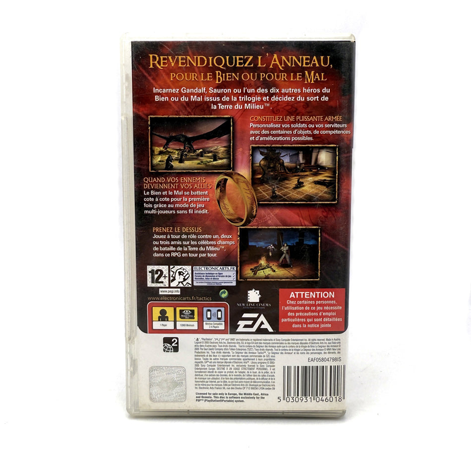 Le Seigneur des Anneaux Tactics Playstation PSP
