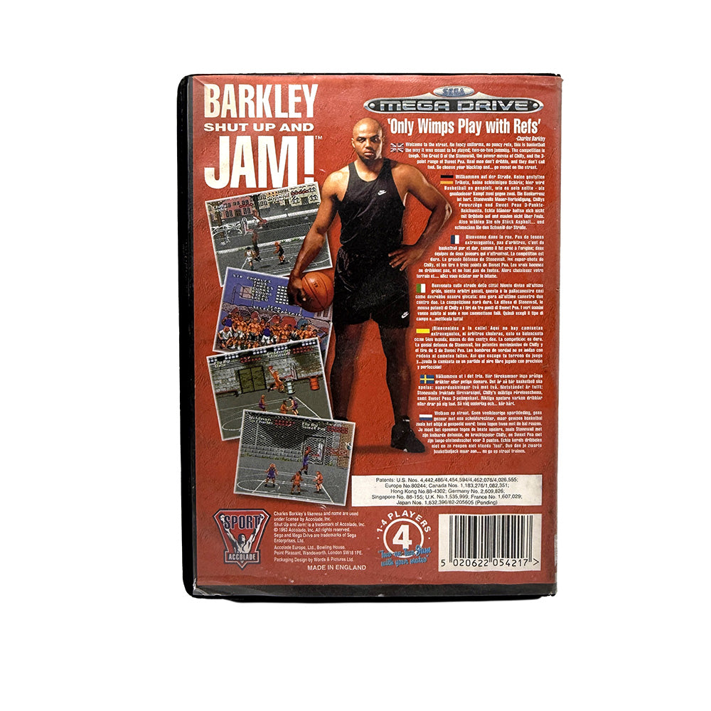 Barkley Shut Up And Jam! Sega Megadrive