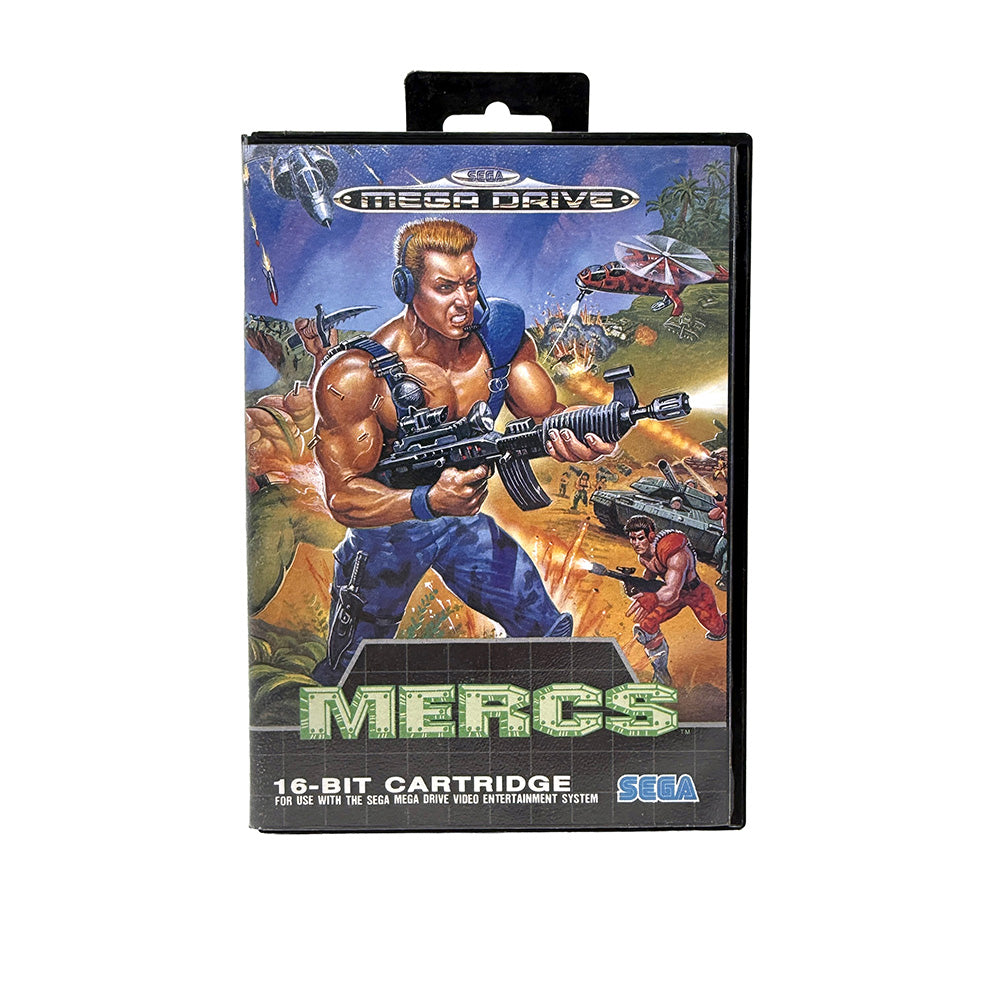 Mercs Sega Megadrive