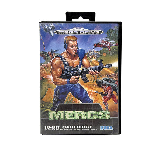 Mercs Sega Megadrive