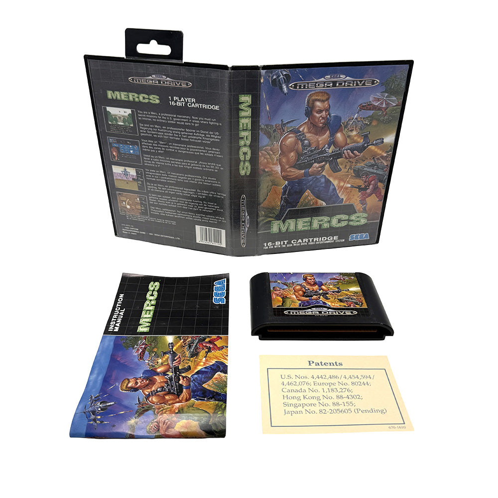 Mercs Sega Megadrive